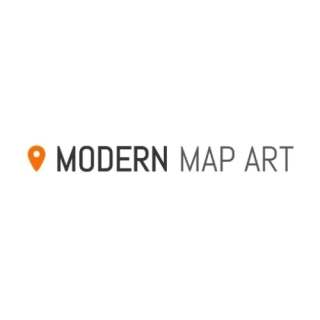 Modern Map Art